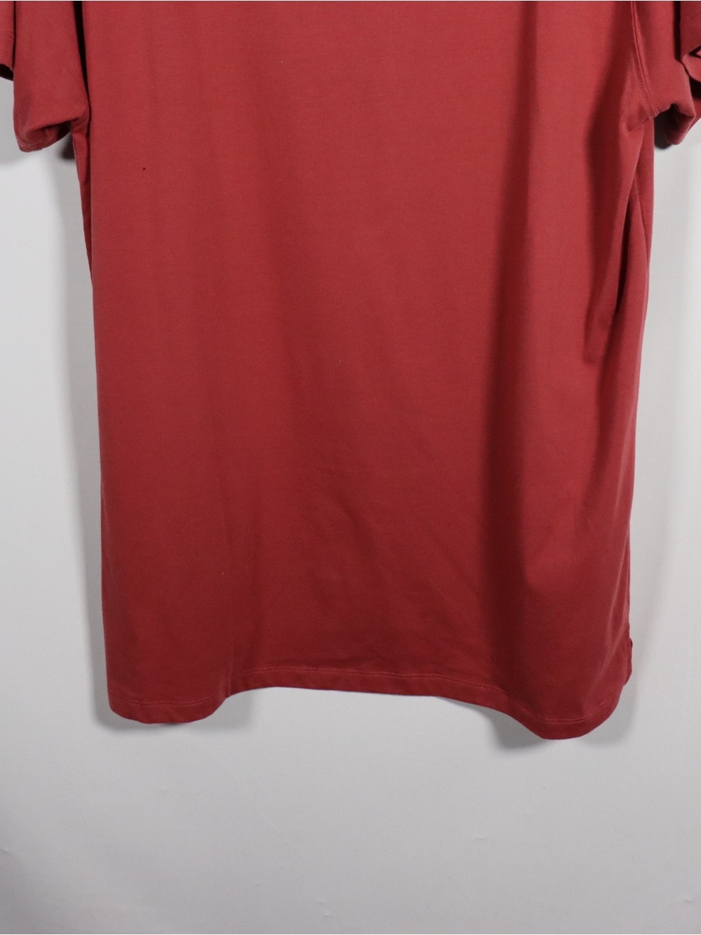 Le 31 Simons Red Essential Crew Neck T-Shirt Men’s Size XL - Picture 8 of 8